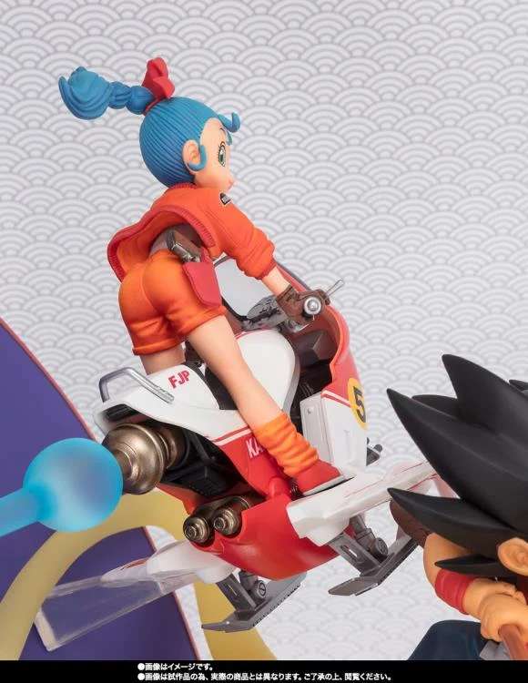 BANDAI DRAGON BALL SON GOKU & BULMA FIGUARST ZERO