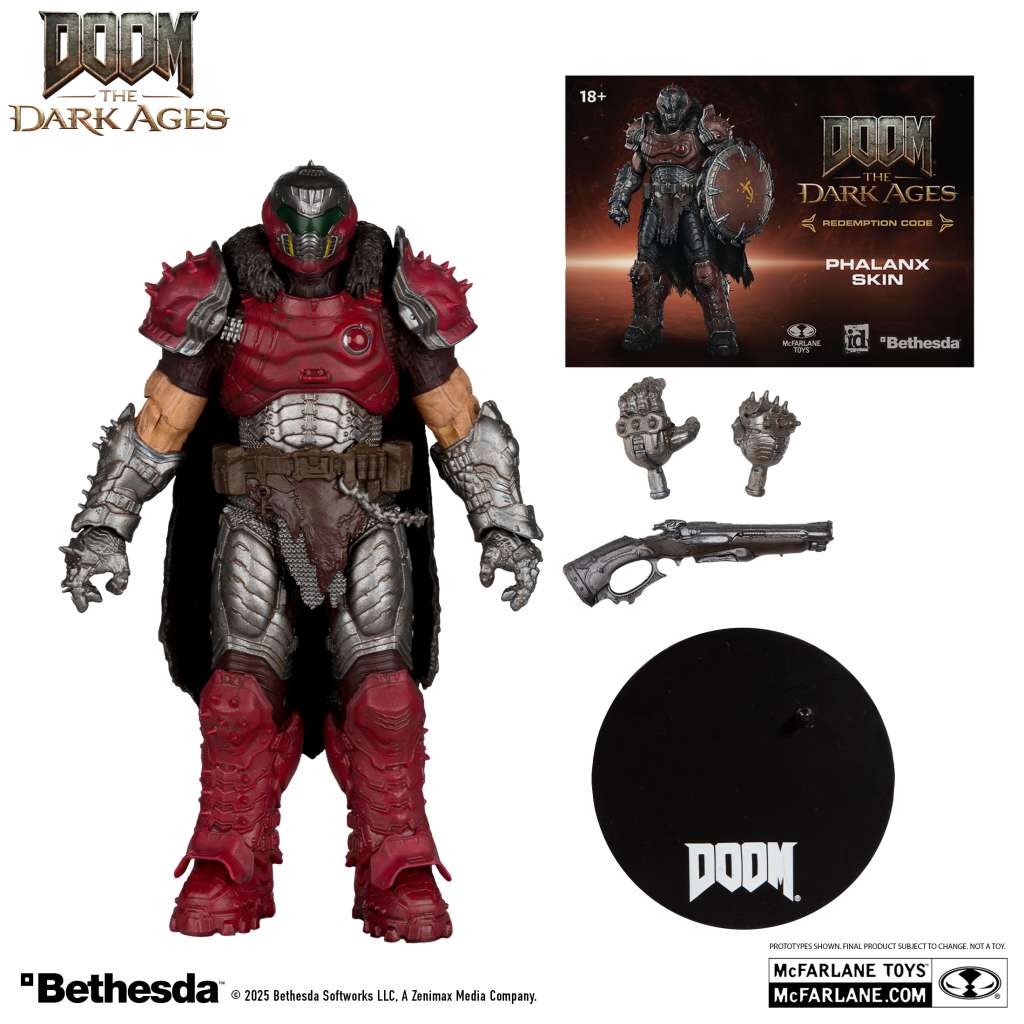 MCFARLANE DOOM : THE DARK AGES DOOM SLAYER PHALANX ACTION FIGURE