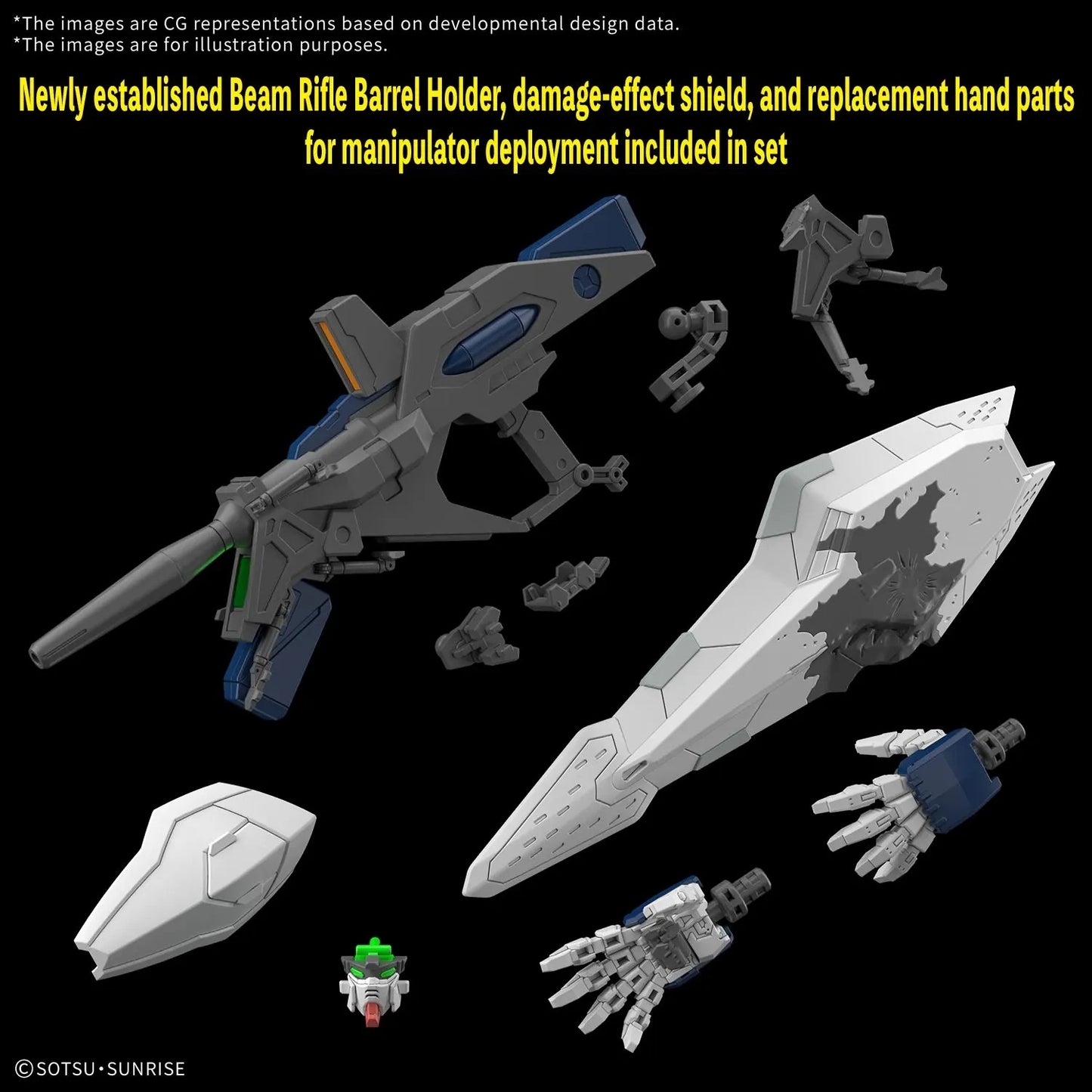 BANDAI MODEL KIT HG GUNDAM XI /144