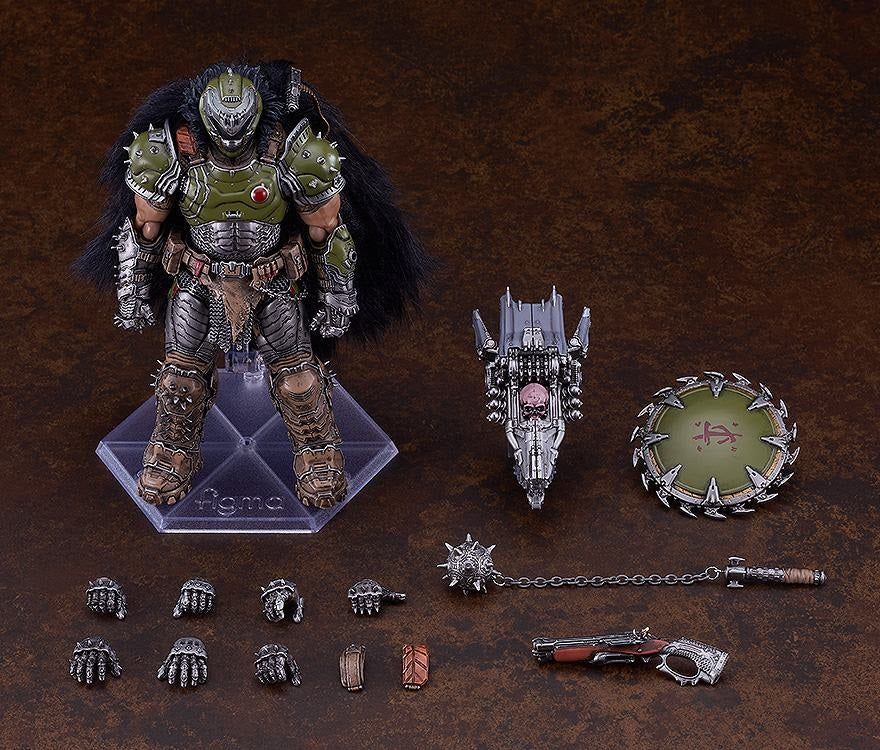 GOODSMILE DOOM THE DARK AGES DOOM SLAYER DELUXE FIGMA ACTION FIGURE