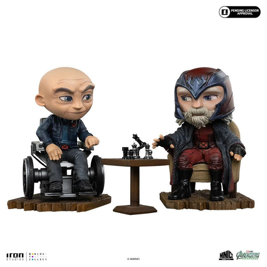 IRON STUDIOS AVENGERS: DOOMSDAY XAVIER E MAGNETO MINICO