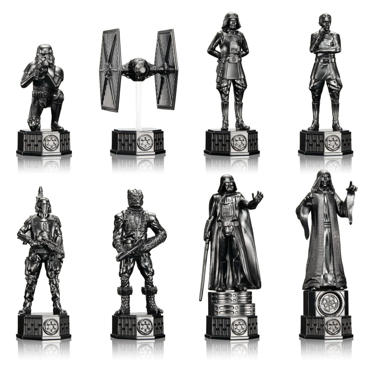 NOBLE COLLECTIONS STAR WARS ORIGINAL TRILOGY CHESS SET