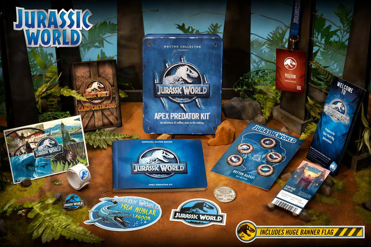 DOCTOR COLLECTOR JURASSIC WORLD APEX PREDATOR KIT