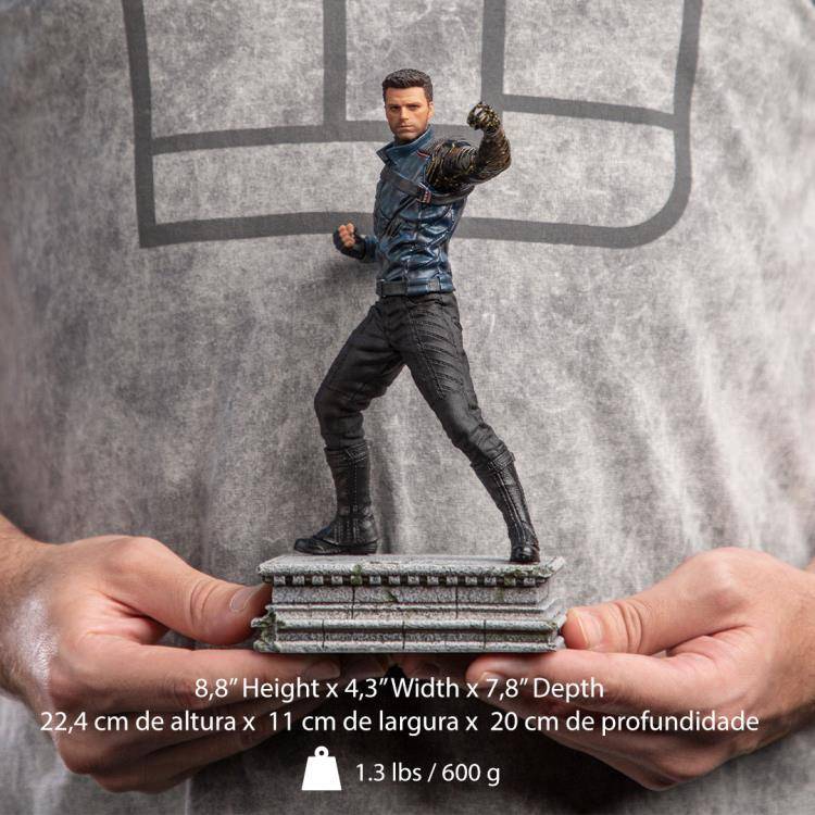 BUCKY THE WINTER SOLDIER 1/10 STATUE IRON STUDIOS