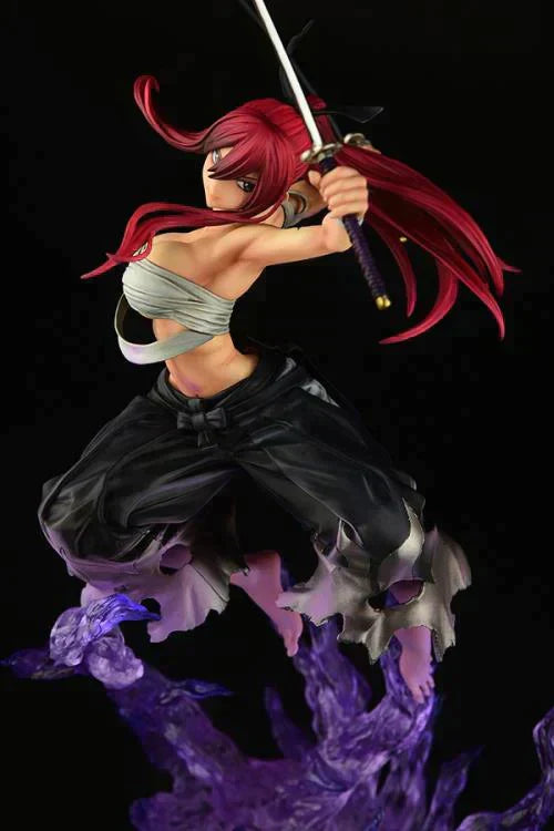 FAIRY TAIL ERZA SAMURAI SHIKKOKU STATUE ORCATOYS