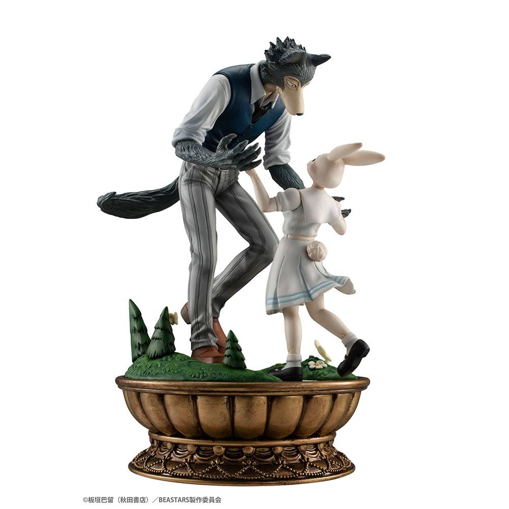 MEGAHOUSE BEASTARS LEGOSI + HARU STATUE MEGAHOUSE