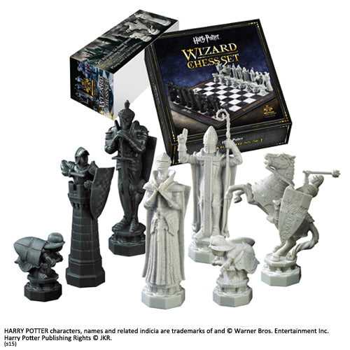 NOBLE COLLECTION HARRY POTTER SCACCHIERA WIZARD CHESS SET NOBLE COLLECTIONS