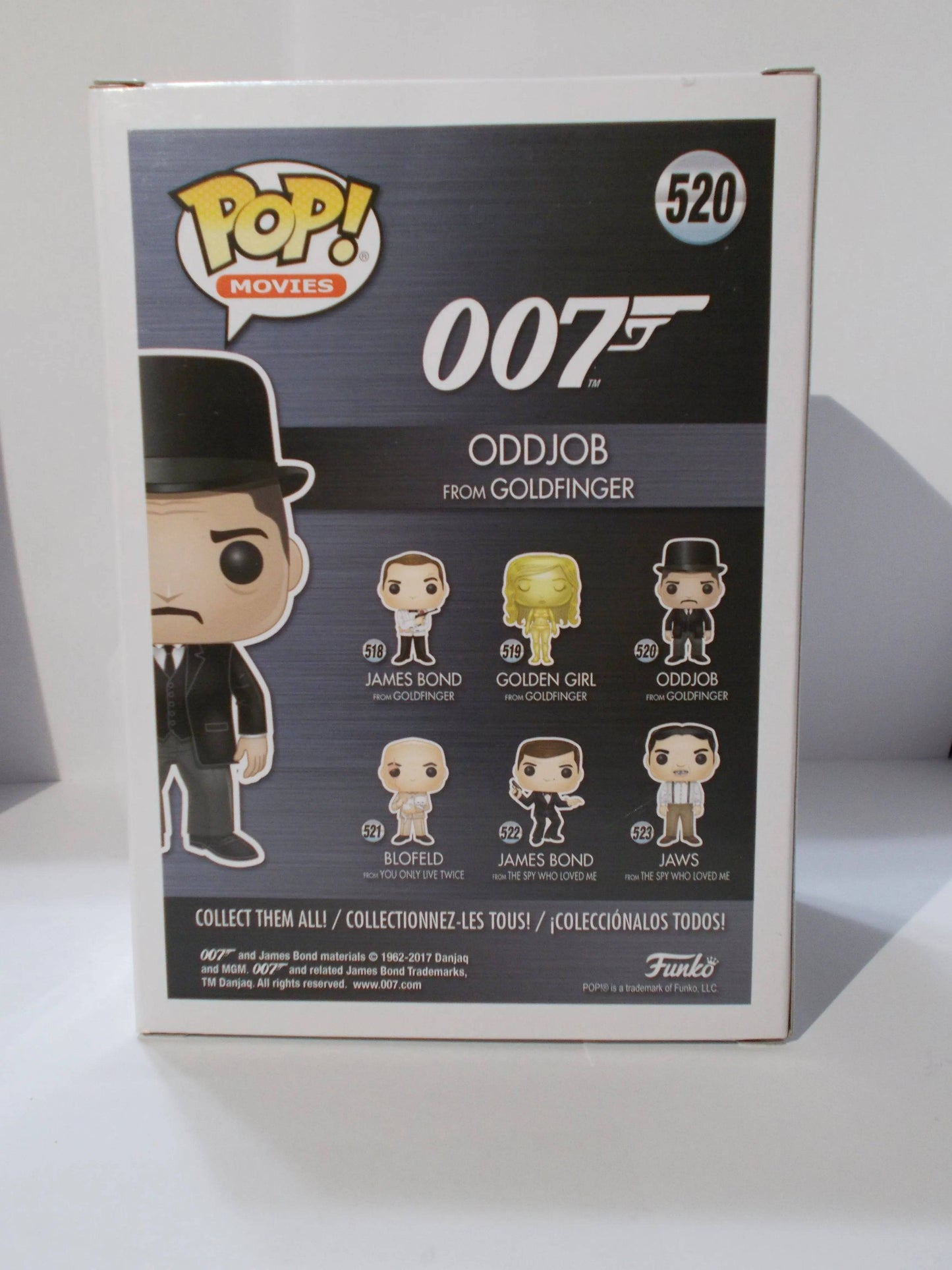 ODDJOB ( 007 ) FUNKO POP Sistemahobby