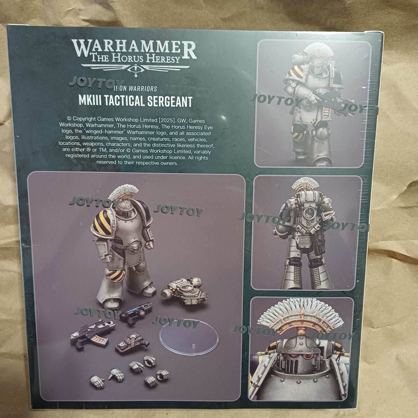 JOY TOY WH40K IRON WARRIORS MKIII TACTICAL SERGEANT