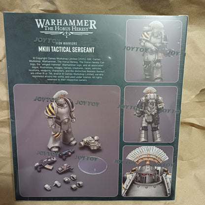 JOY TOY WH40K IRON WARRIORS MKIII TACTICAL SERGEANT
