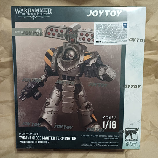 JOY TOY WH40K IRON WARRIORS TYRANT SIEGE MASTER TERMINATOR