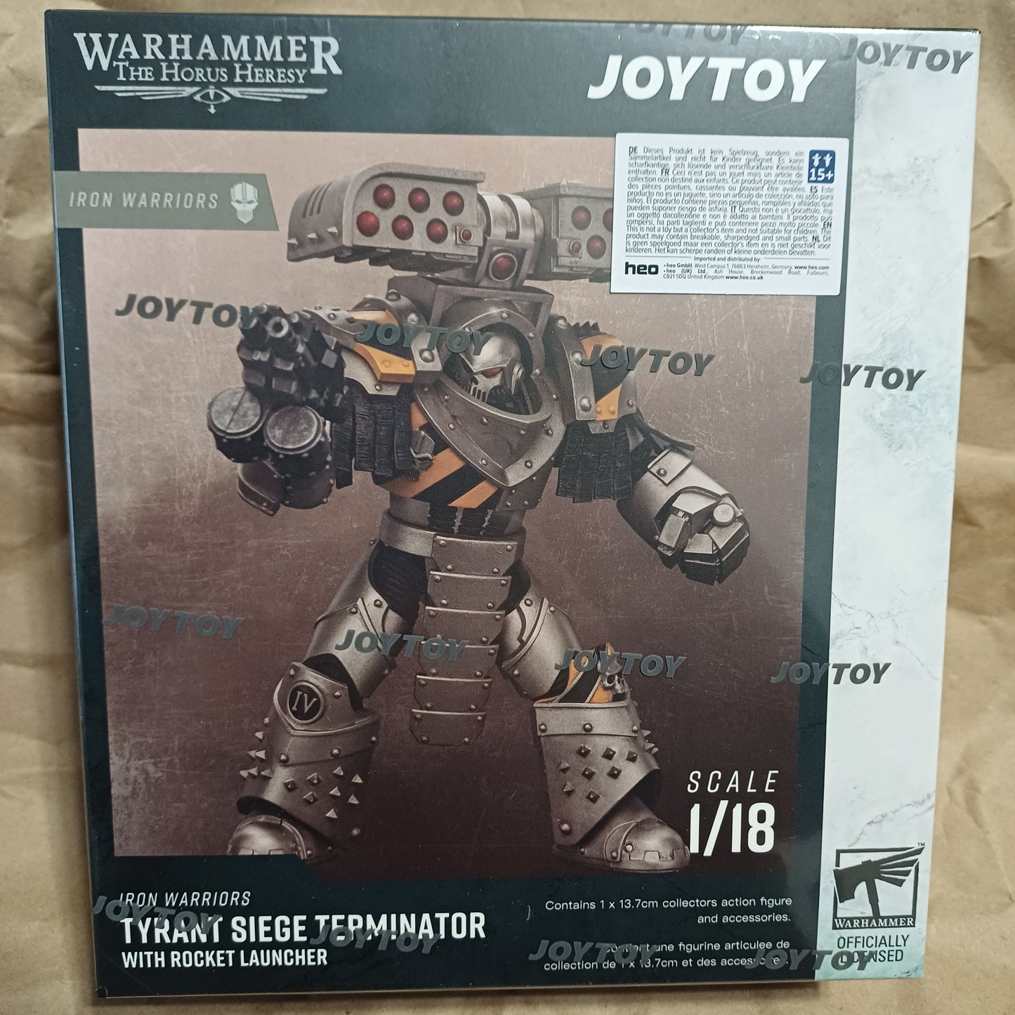 JOY TOY WH40K IRON WARRIORS TYRANT SIEGE TERMINATOR