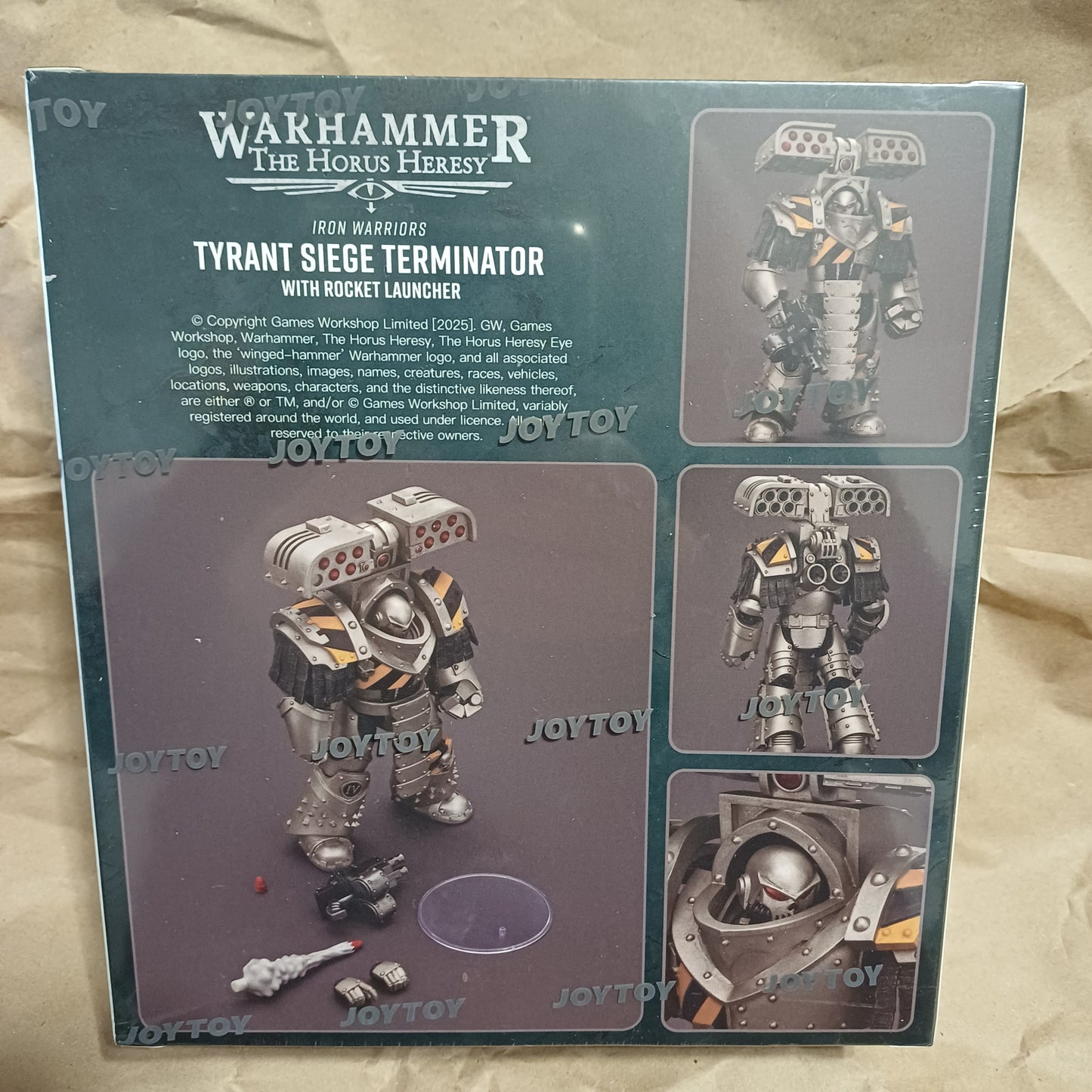 JOY TOY WH40K IRON WARRIORS TYRANT SIEGE TERMINATOR
