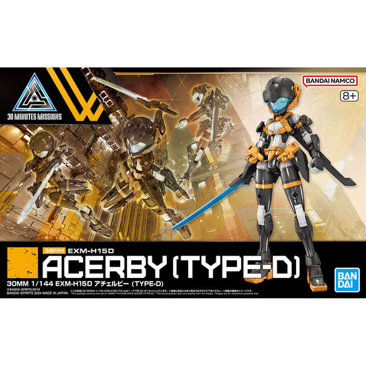 BANDAI MODEL KIT 30MM EXM-H15D ACERBY TYPE-D 1/144