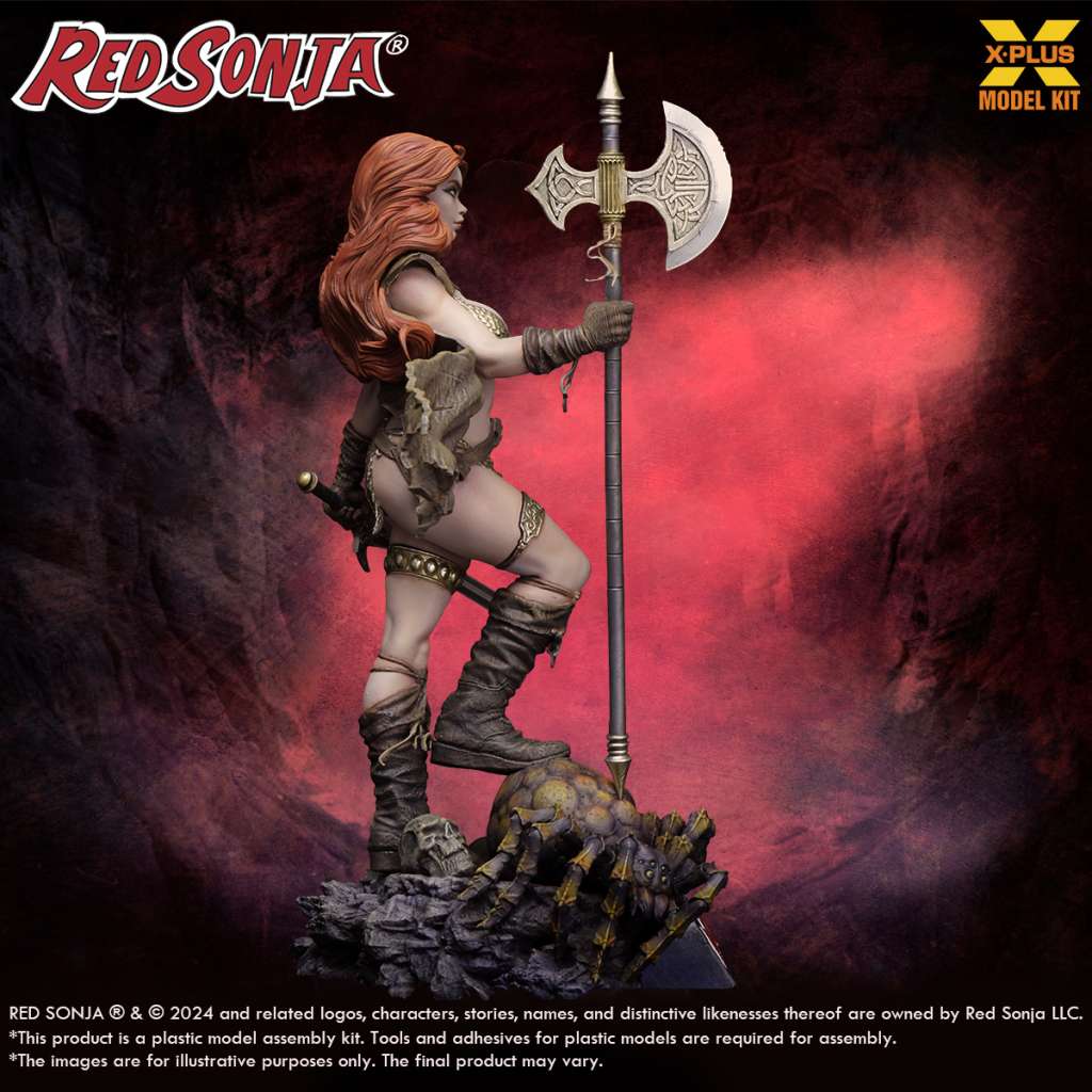 X-PLUS RED SONJA PLASTIC MODEL KIT