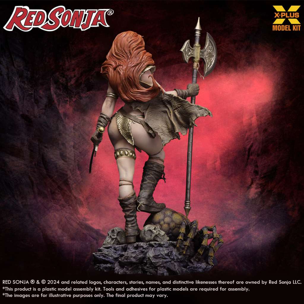 X-PLUS RED SONJA PLASTIC MODEL KIT