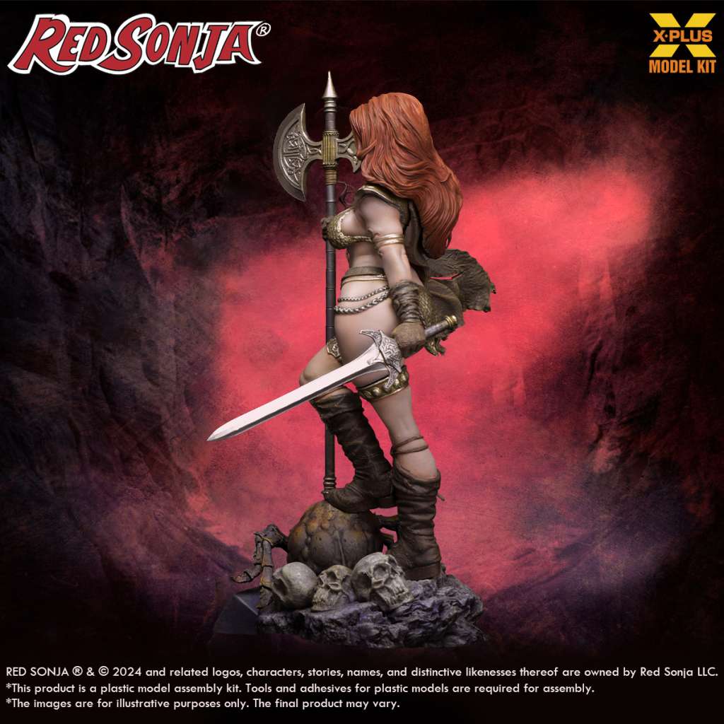 X-PLUS RED SONJA PLASTIC MODEL KIT