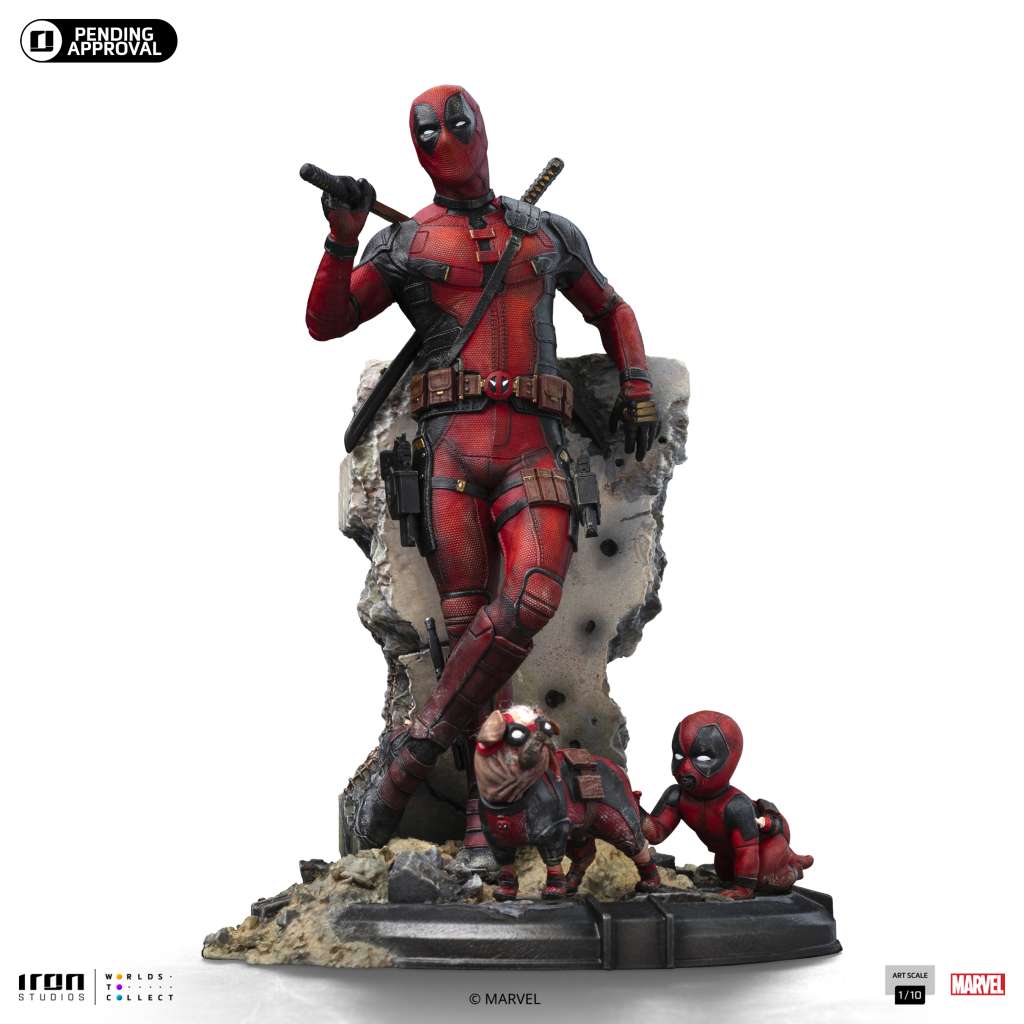 IRON STUDIOS DEADPOOL & WOLVERINE STATUA 1/10 DEADPOOL