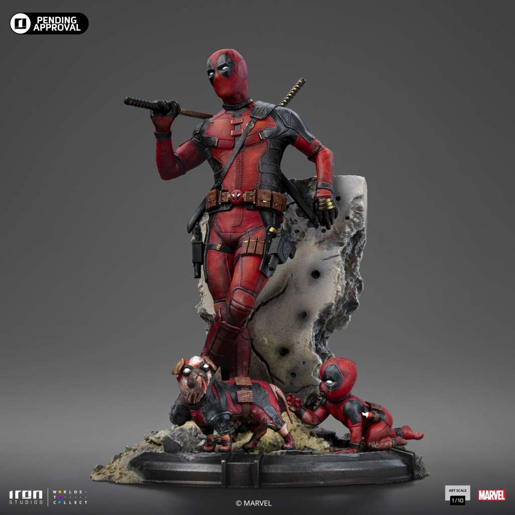 IRON STUDIOS DEADPOOL & WOLVERINE STATUA 1/10 DEADPOOL