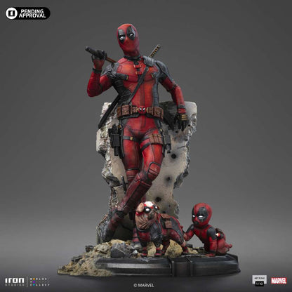 IRON STUDIOS DEADPOOL & WOLVERINE STATUA 1/10 DEADPOOL