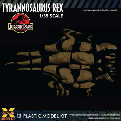 X-PLUS JURASSIC PARK T-REX MODEL KIT RE-RUN