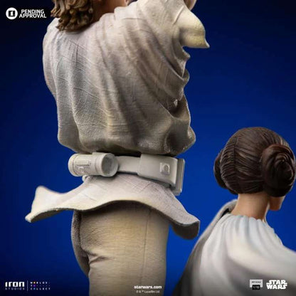 IRON STUDIOS STAR WARS LUKE & LEIA DELUXE 1/10 STATUA