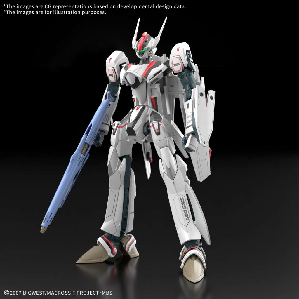 BANDAI MODEL KIT HG 1/100 VF-25F MESSIAH VALKYRIE ALTO CUSTOM