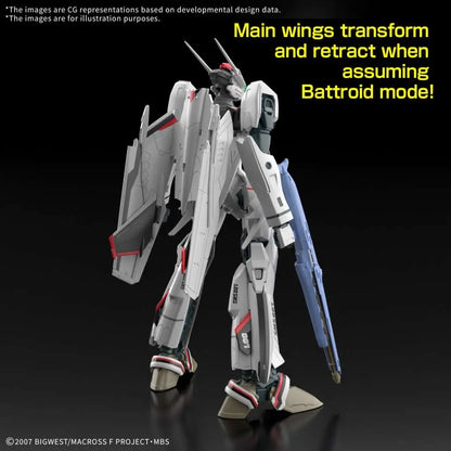 BANDAI MODEL KIT HG VF-25F MESSIAH VALKYRIE ALTO CUSTOM DELUXE SET 1/100