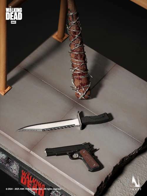 INART THE WALKING DEAD SEASON 8 NEGAN SMITH 1/6 COLLECTIBLE FIGURE