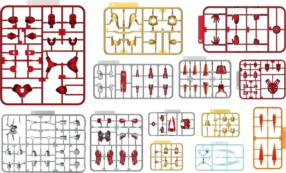 BLOKEES MARVEL INFINITY SAGA IRON MAN CHAMPION CLASS MODEL KIT