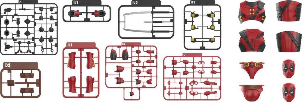 BLOKEES MARVEL INFINITY SAGA DEADPOOL CHAMPION CLASS MODEL KIT