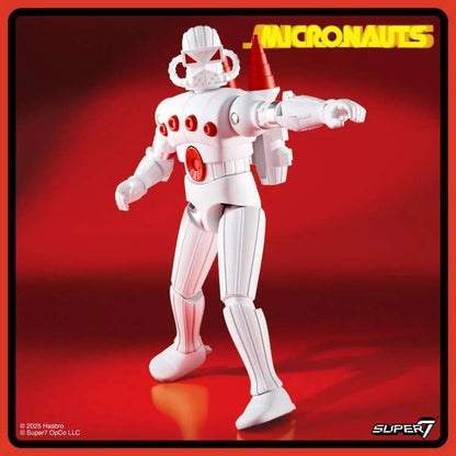 SUPER 7 MICRONAUTI W02 FORCE COMMANDER REACTION+ FIGURE