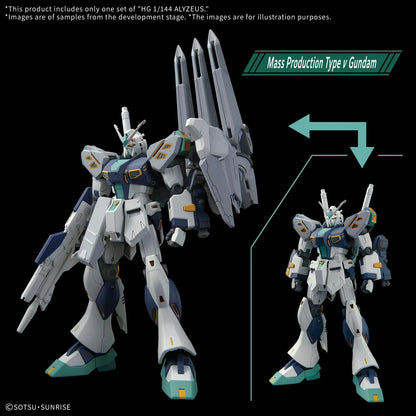 BANDAI MODEL KIT HG ALYZEUS 1/144