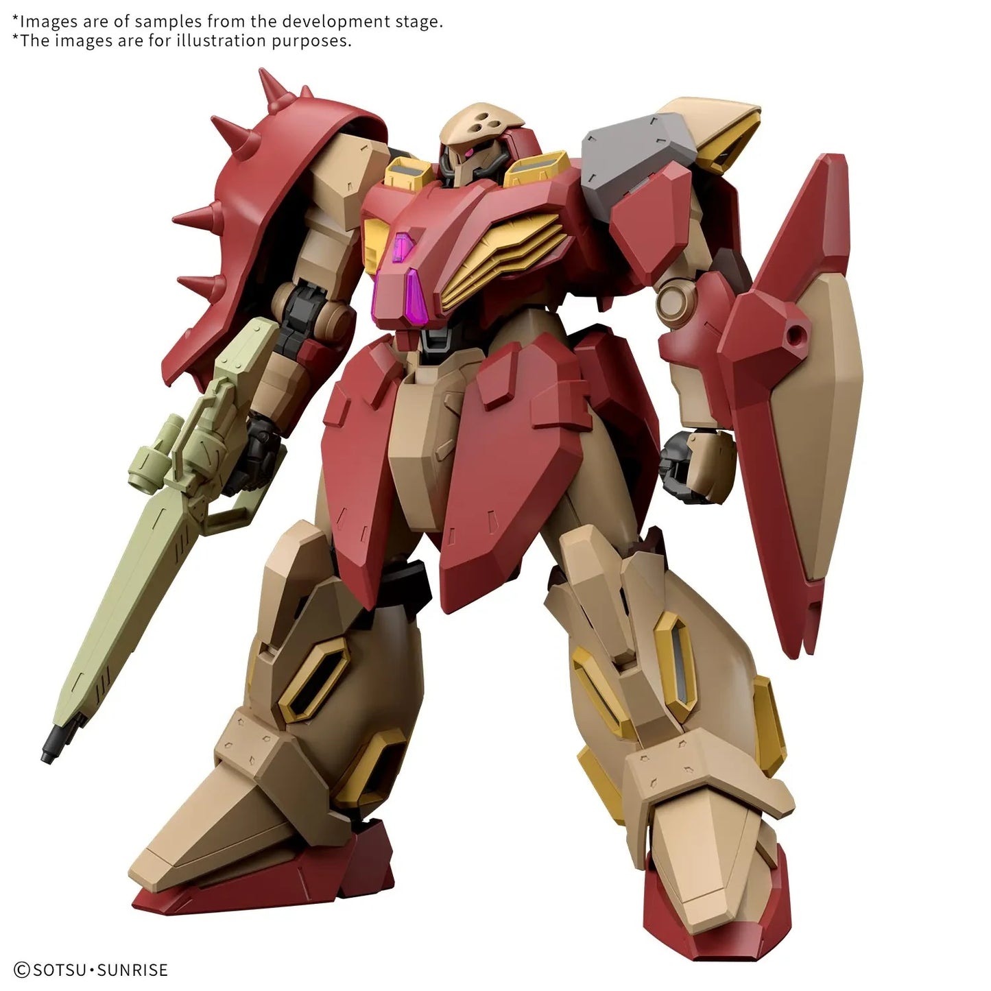 BANDAI MODEL KIT HG MESSER TYPE-M01 GAWMAN 1/144