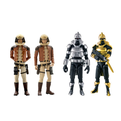 FACTORY ENTERTAINMENT BATTLESTAR GALACTICA WAVE 1 ACTION FIGURE SET