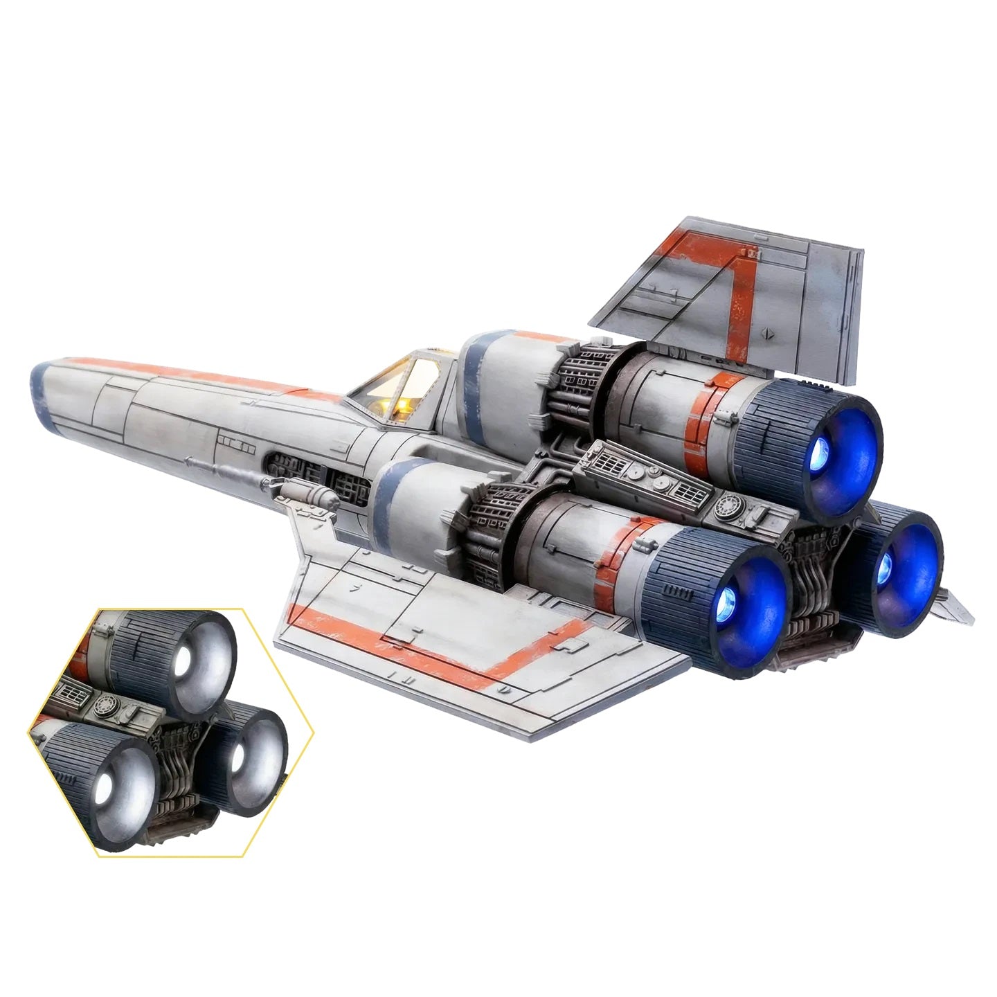 FACTORY ENTERTAINMENT BATTLESTAR GALACTICA COLONIAL VIPER MKI ELECTRONIC VEHICLE + LIEUTENANT BOOMER FIGURE