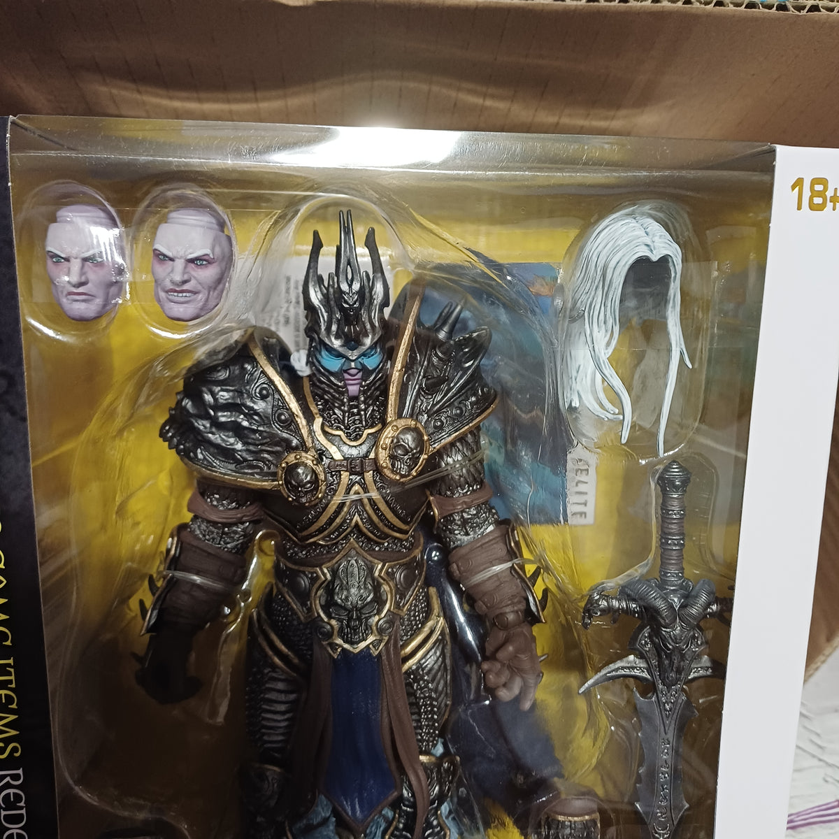 WORLD OF WARCRAFT LICH KING MCFARLANE ELITE EDITION ACTION FIGURE