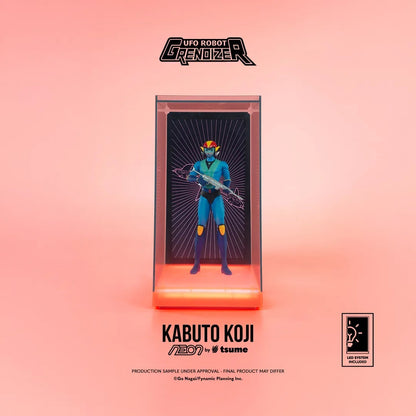 TSUME UFO ROBOT GRENDIZER KABUTO KOJI NEON STATUE