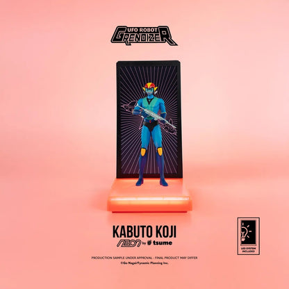 TSUME UFO ROBOT GRENDIZER KABUTO KOJI NEON STATUE