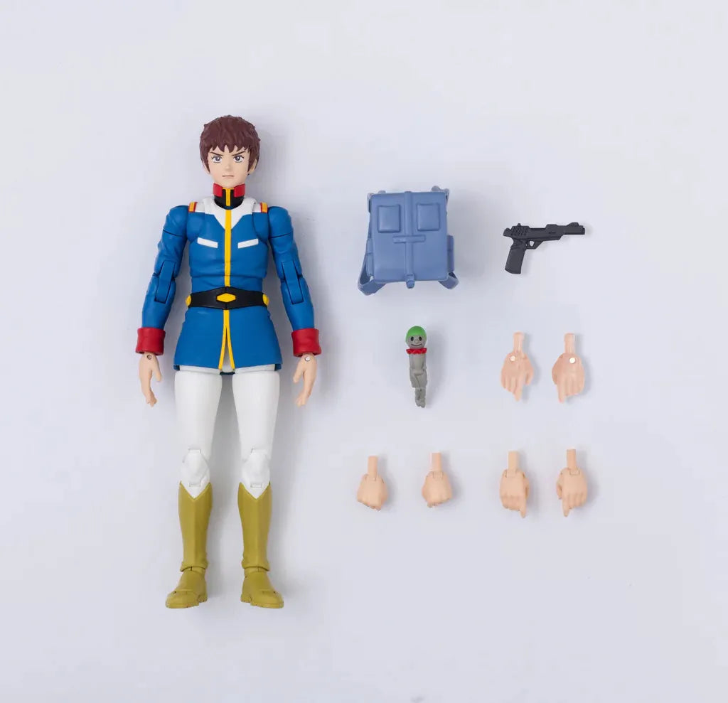 MEGAHOUSE GMG COLLECTION 16 MS GUNDAM EARTH FEDERATION AMURO RAY UNIFORM AF
