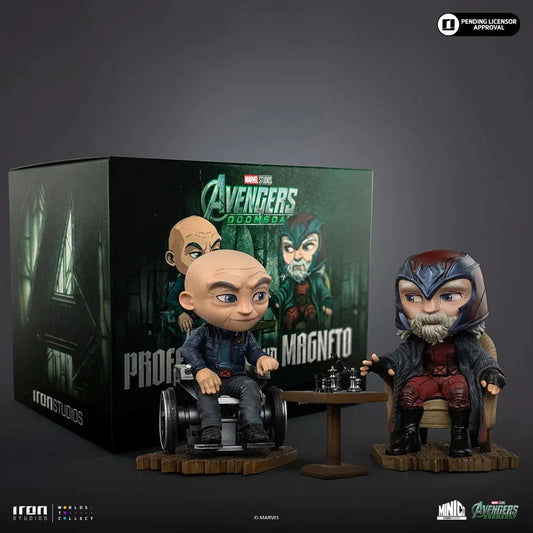 IRON STUDIOS AVENGERS: DOOMSDAY XAVIER E MAGNETO MINICO