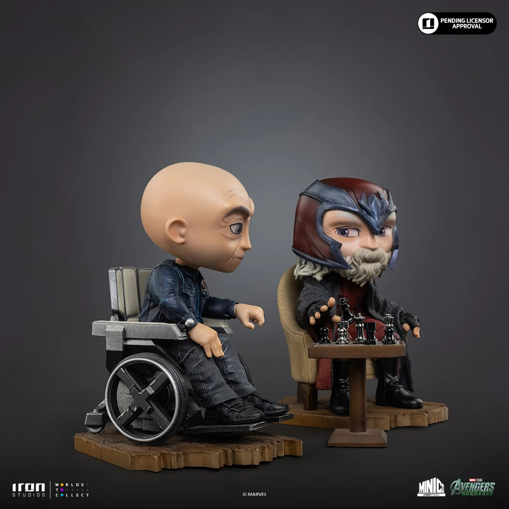 IRON STUDIOS AVENGERS: DOOMSDAY XAVIER E MAGNETO MINICO