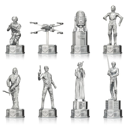 NOBLE COLLECTIONS STAR WARS ORIGINAL TRILOGY CHESS SET