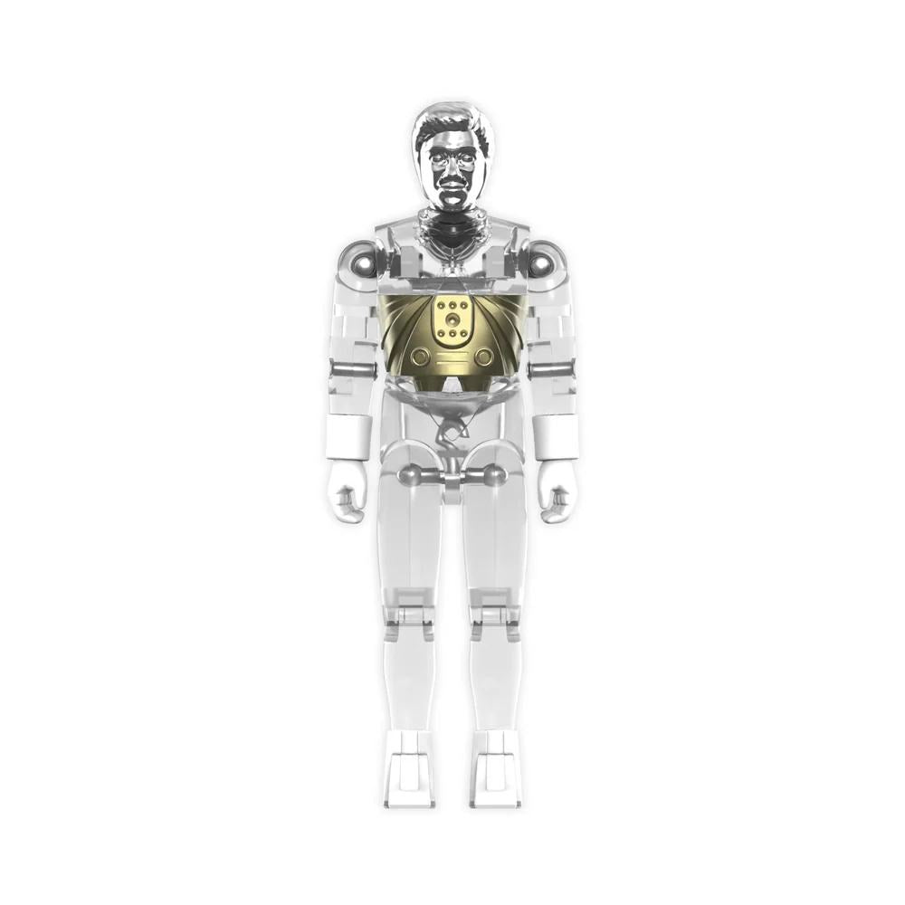 SUPER 7 MICRONAUTS W6 TIME TRAVELER CLEAR REACTION+ ACTION FIGURE