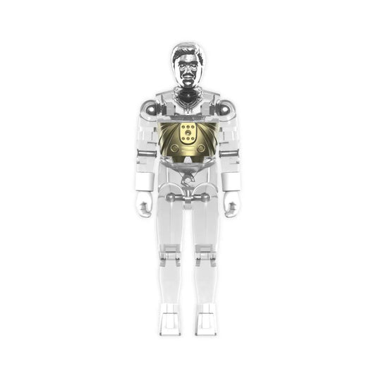 SUPER 7 MICRONAUTS W6 TIME TRAVELER CLEAR REACTION+ ACTION FIGURE