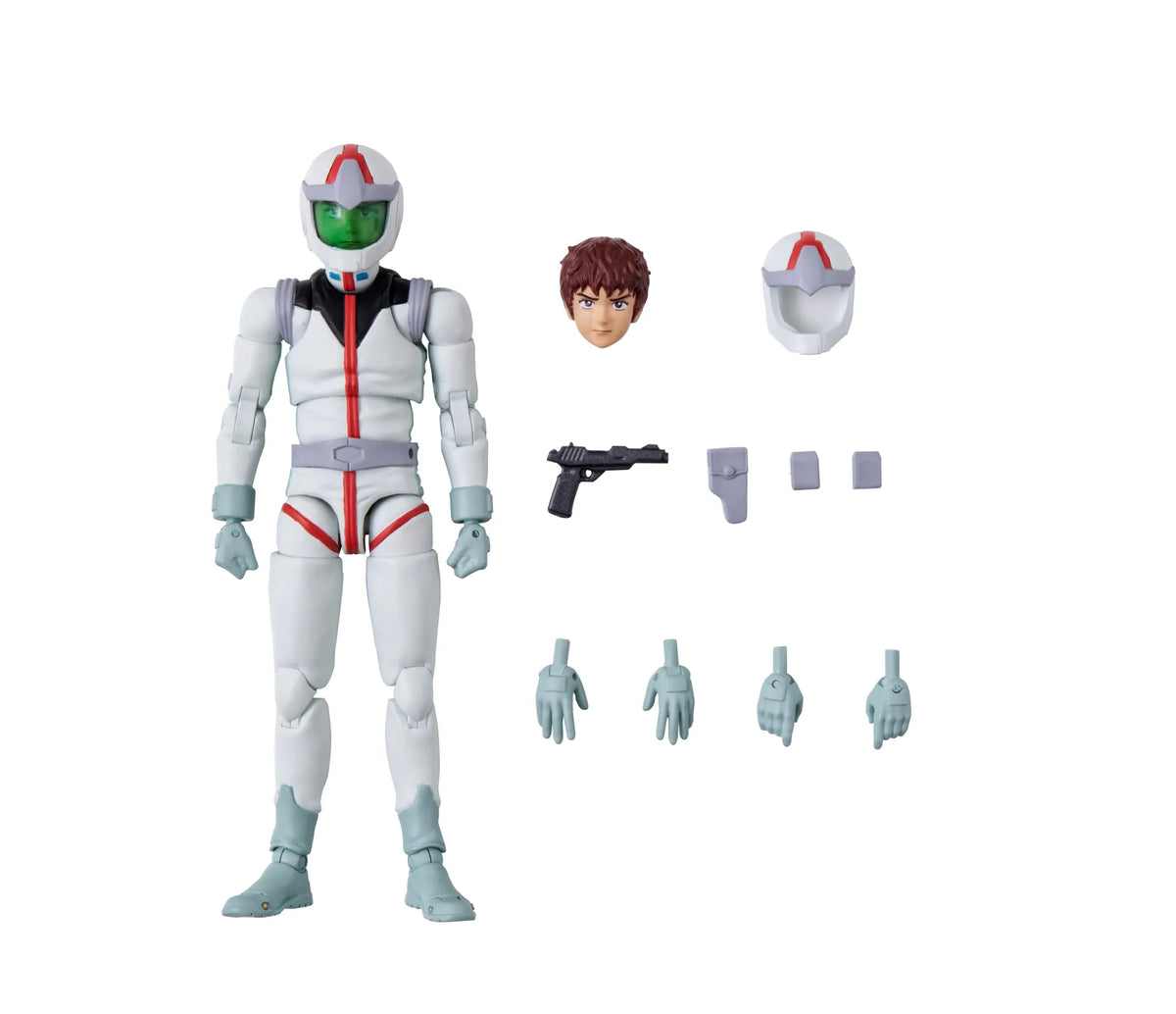 MEGAHOUSE GMG COLLECTION 09 MS GUNDAM AMURO RAY NORMAL SUIT VER. AF