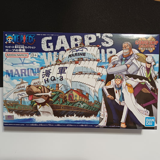 BANDAI MODEL KIT ONE PIECE GRAND SHIP COLLECTION GARP SHIP