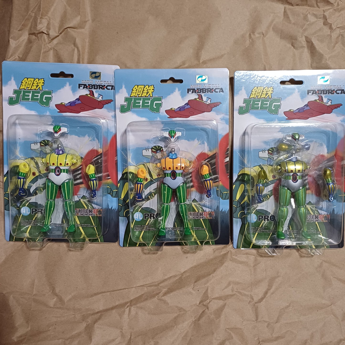 HL PRO HIGH DREAM JEEG ROBOT MINI METAL DIE CAST