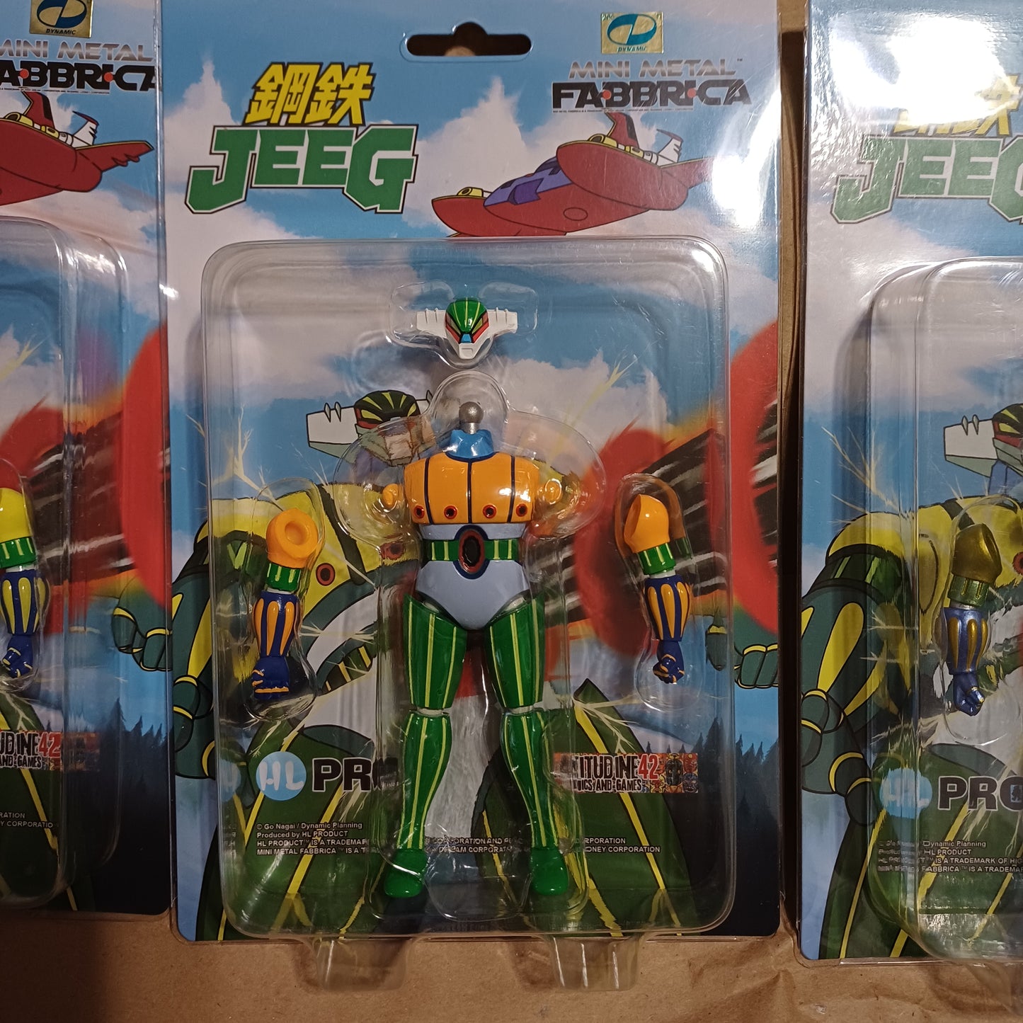 HL PRO HIGH DREAM JEEG ROBOT MINI METAL ORANGE VARIANT