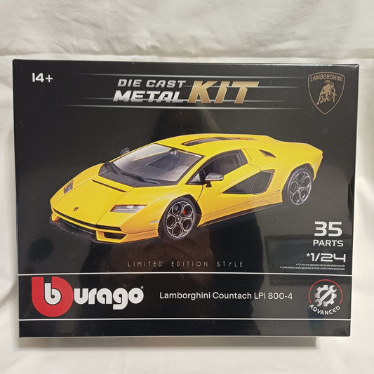 BBURAGO LAMBORGHINI COUNTACH MODEL KIT 1:24